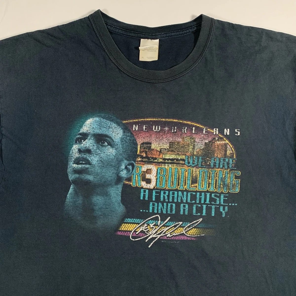 美品 NBA reebok ニューオリンズホーネッツ シューティングシャツ XL New Orleans Hornets NBA Shirts for sale | eBay