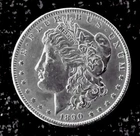 1890-P  Silver Morgan $1 Dollar Coin - 90% Silver - XF+ / AU Condition