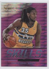 2013-14 Panini Select Skills Purple Prizm 23/99 Kenneth Faried #14 4a1