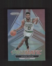 2022-23 Panini Prizm #4 Jayson Tatum Prizmatic Prizms Silver
