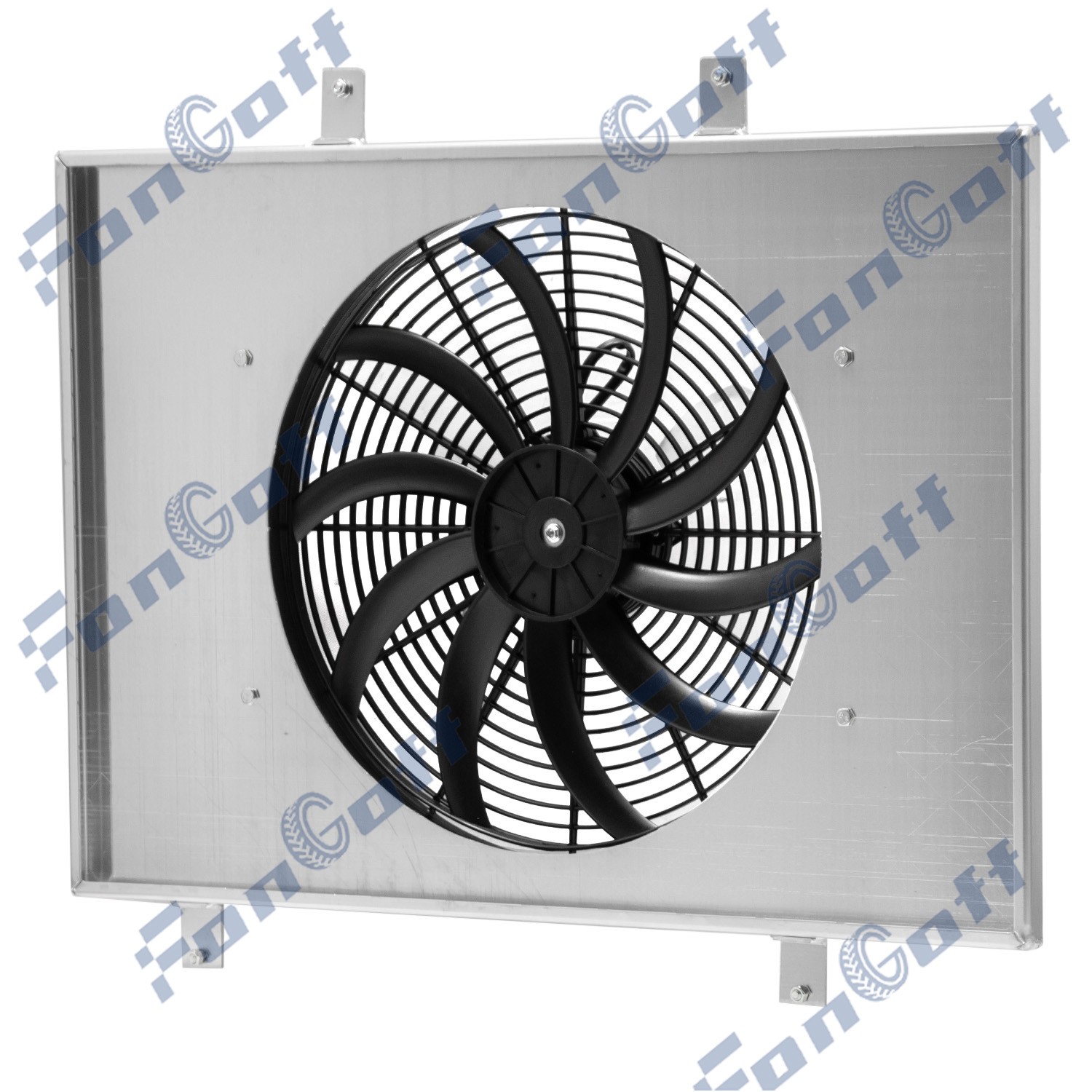 Shroud+Electric Fan for 1999-2003 01 02 Dodge Ram 1500 2500 3500 Van Truck 5.9L thumbnail 6