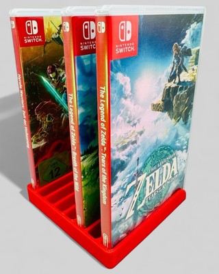 Spielehalter für Nintendo Switch Games halb Box Halter für Switch 2 Spiele #036