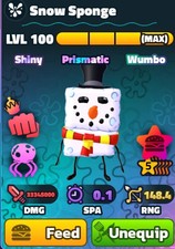 SHINY WUMBO SNOW SPONGE | 5 STARS | SPONGEBOB TOWER DEFENSE | SW
