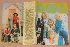 ABBA We Love You - HUGE Foldout Booklet Agnetha Faltskog Annifrid Lynstad MINT!!
