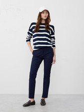 Banana Republic NAVY Sloan Slim High Rise Ankle Pant-Size 0-NWT