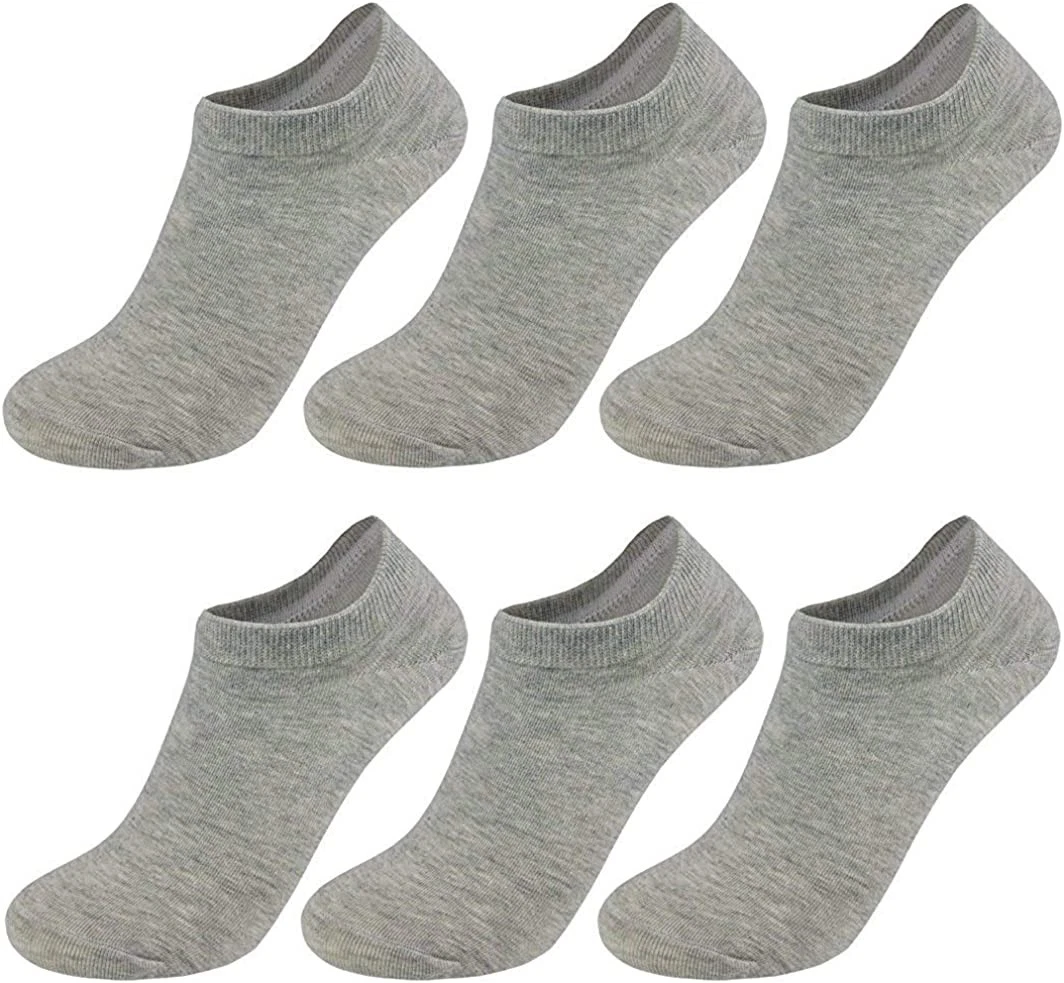 120 Pack of Women's No-Show Ankle Socks 9-11 Gray - Womens Ankle Sock