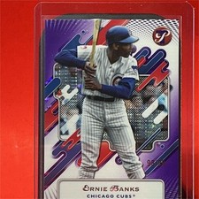Topps 2025 Topps Pristine Ernie Banks Chicago Cubs #72 Serial Numbered /99