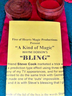 BLING Vintage Wayne Bobson Magic Trick Rare Colin Rose Collectble.