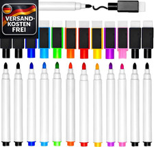 Whiteboard Marker Set 12 Stück magnetisch f�...