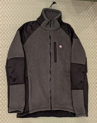 66 North Tindur Shearing Polartec Fleece Jacket Men's Size Medium Made in Latvia