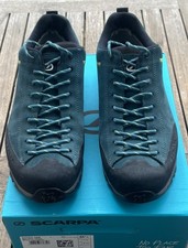 Scarpa Mojito Trail Wanderschuhe Größe 46.5 Petrol/Light Green - wie neu