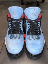 Size 9.5M/11W - Jordan 4 Retro Travis Scott Cactus Jack 308497-406 Pre-Owned