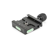 Universal Arca-Swiss Tripod Adapter Plate with Bubble Level – Aluminium Mount