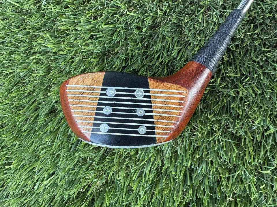 Vintage MacGregor Custom Tourney Deep Face Driver Steel Shaft Tour Velvet Grip - Image 2 of 4