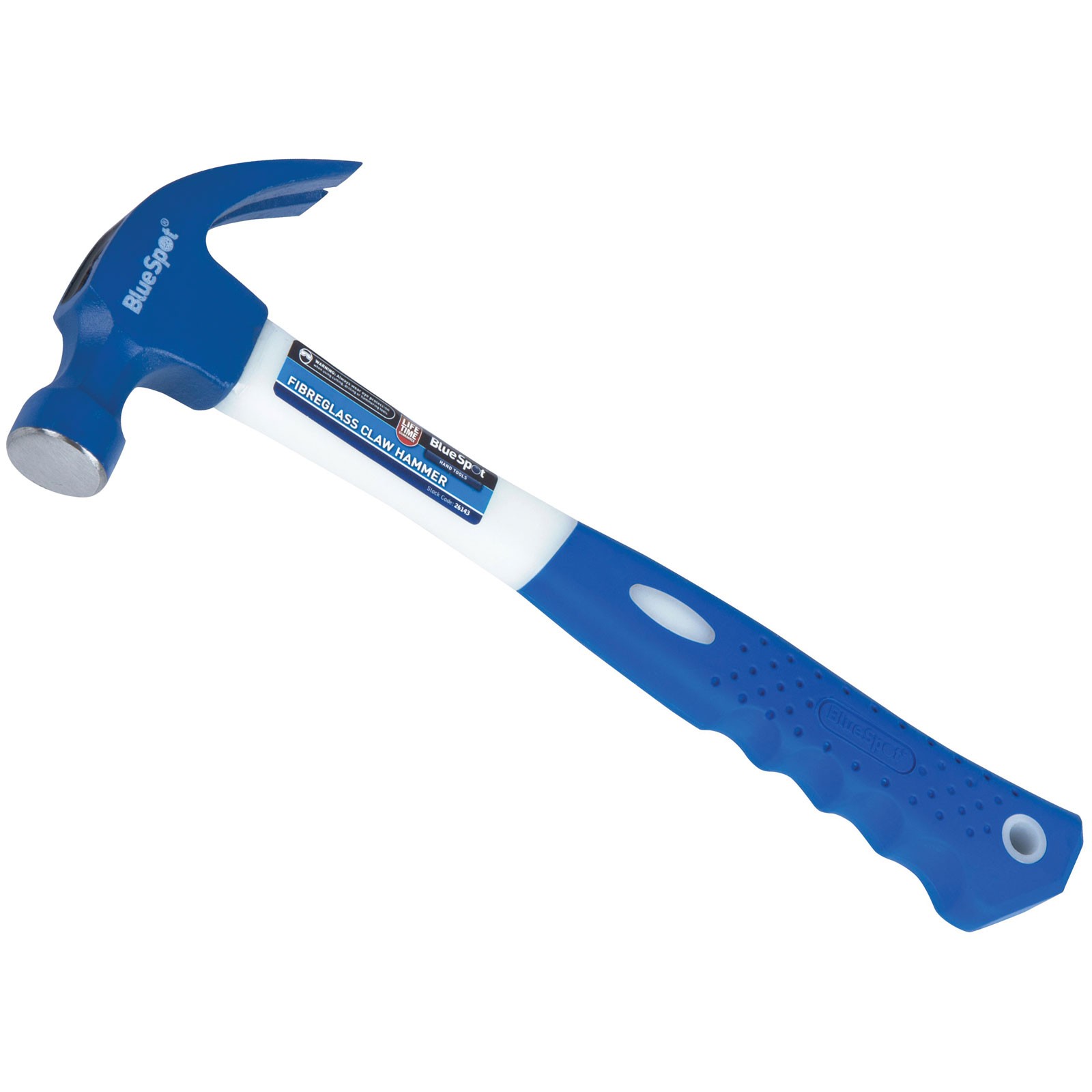 BlueSpot Tools Claw Hammer Fibreglass Shaft 570g (20oz)