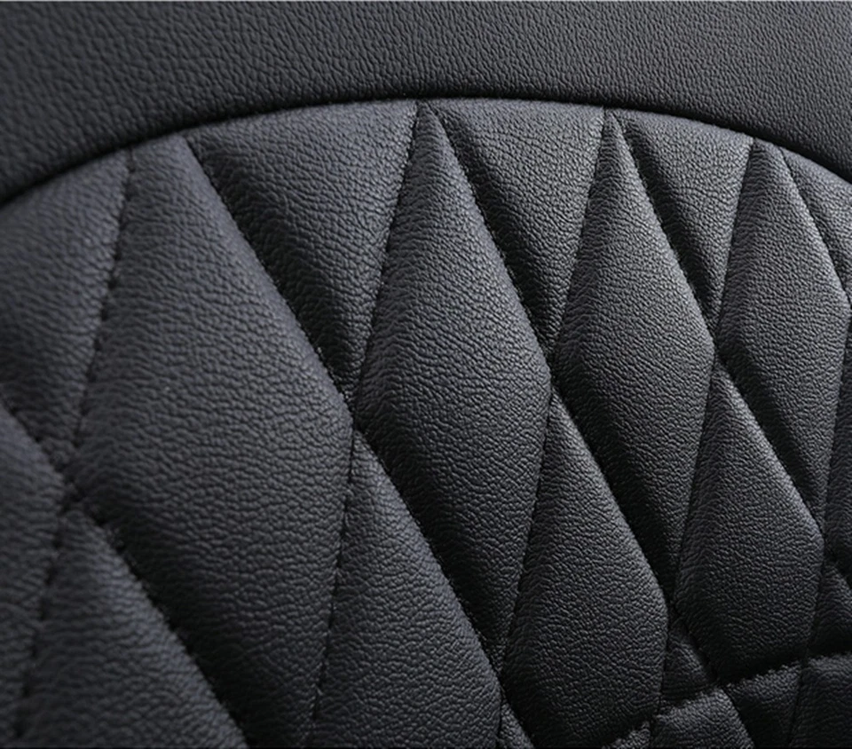 Juego completo de funda de asiento de cuero PU de 5 asientos para Chrysler 300C PT Cruiser Sebring Foto 4 de 4