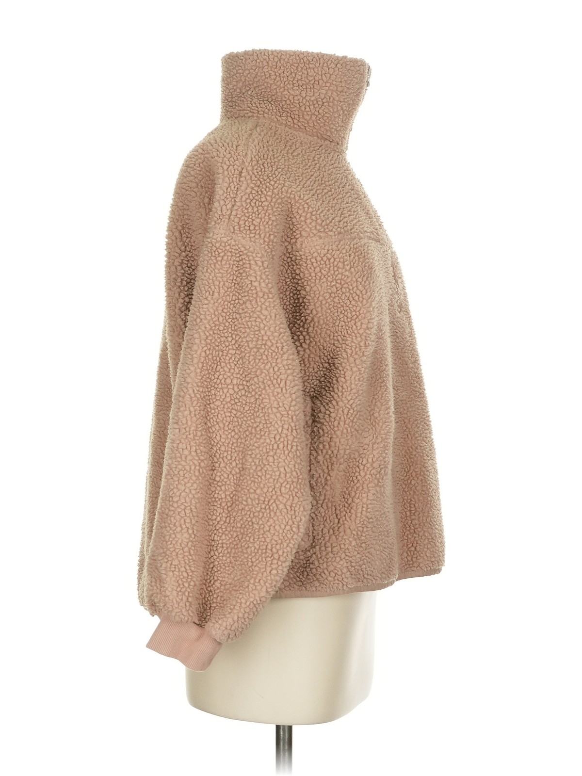 H&M Sport Women Brown Turtleneck Sweater XS thumbnail 3