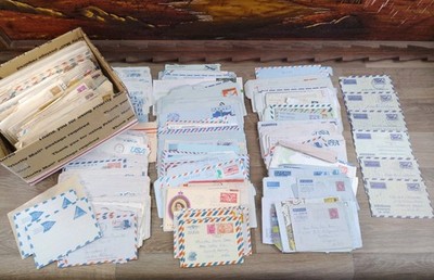 200+ Vintage Handwritten Letters Lot Correspondence + Envelopes Stamps Ephemera