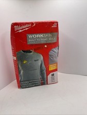Milwaukee 415G-M Workskin Lightweight Performance Shirt, Gray, Medium