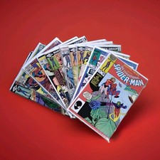Lot Of 11 Bronze Spiderman Comics Mixed Title...