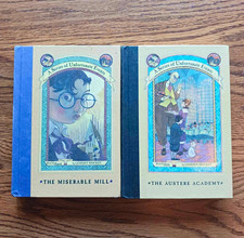 Lemony Snicket Series of Unfortunate Events Hardcover Books 4 5 Vol 4-5 HC