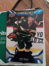 2022-23 Upper Deck MVP - Checklist Matt Boldy #250 Blue (RC)