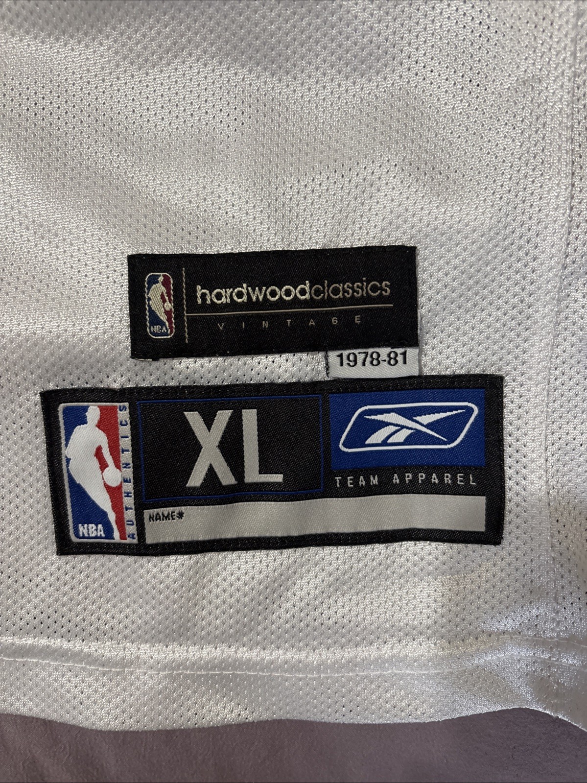 Detroit Pistons Hamilton "Hardwood Classics" Reebok Jersey Size XL thumbnail 10