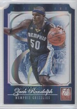 2012-13 Elite Aspirations Blue Die-Cut 21/50 Zach Randolph #106 0q0