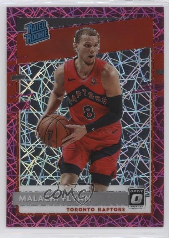 2020 Donruss Optic Rated Pink Velocity Prizm 59/79 Malachi Flynn Rookie RC 0v33