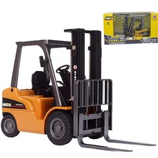 1/50 Scale Diecast Forklift Truck Toys Engineering Vehicle Fork Truck Constru...