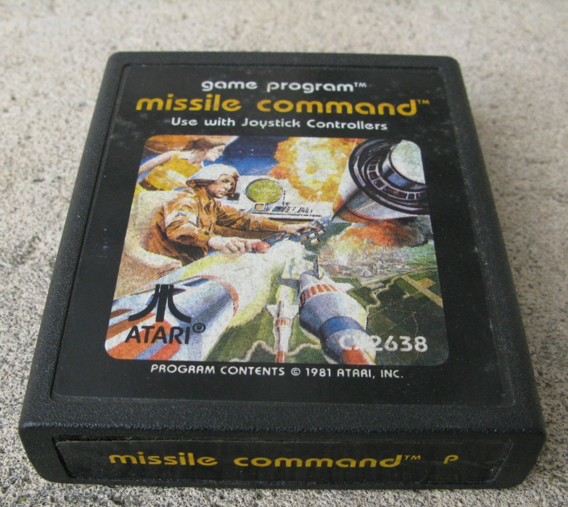 Jeu Atari 2600 MISSILE COMMAND -  CX2638