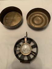 Davis Vintage Anemometer Baltimore MD, Made in USA As Is In Brass Tin