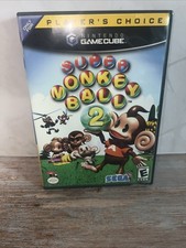 Super Monkey Ball 2 SEGA Nintendo GameCube Player's Choice NTSC-U/C Manual 2002