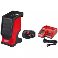 M18 18V Lithium-Ion Cordless Wireless Bluetooth Jobsite Speaker W/ 1 5Ah Batte