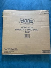 Toddleroo by North States Supergate Ergo Child Gate, Baby Gate for Stairs and Do