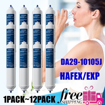 12x Kühlschrank Wasserfilter Für Samsung DA29-10105J Hafex/Exp HAF-EX RS21DNSV