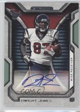 2012 Topps Strata Rookie Auto Green 7/50 Dwight Jones #RA-DJ Auto 1p5