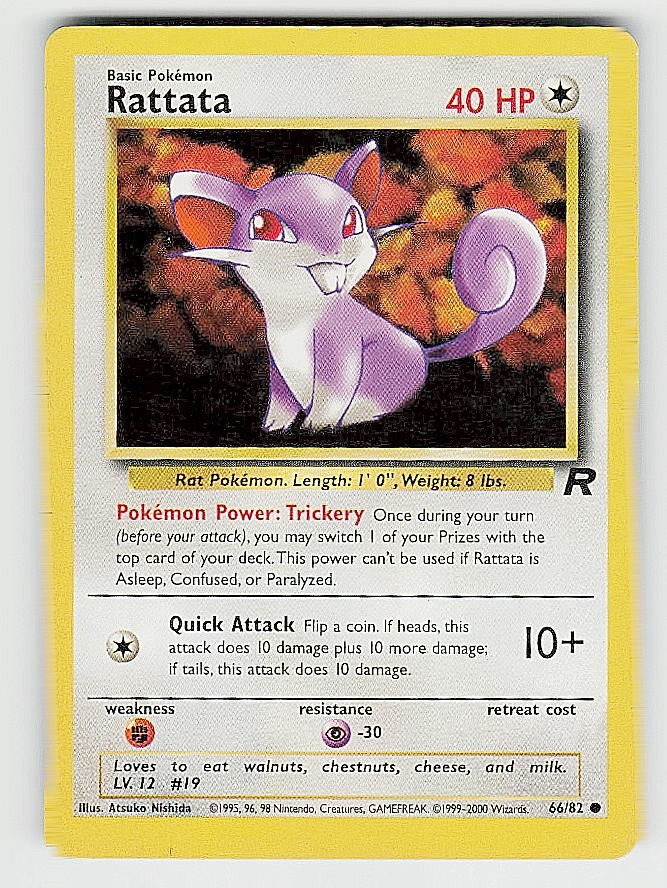 Team Rocket #66/82 Rattata