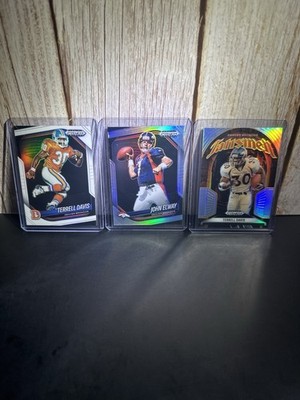2025 Panini Prizm Black Denver Broncos Lot John Elway Terrell Davis /175