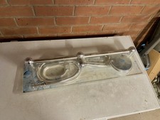 Chrome Finish Shower Head Hose Pole Fittings New