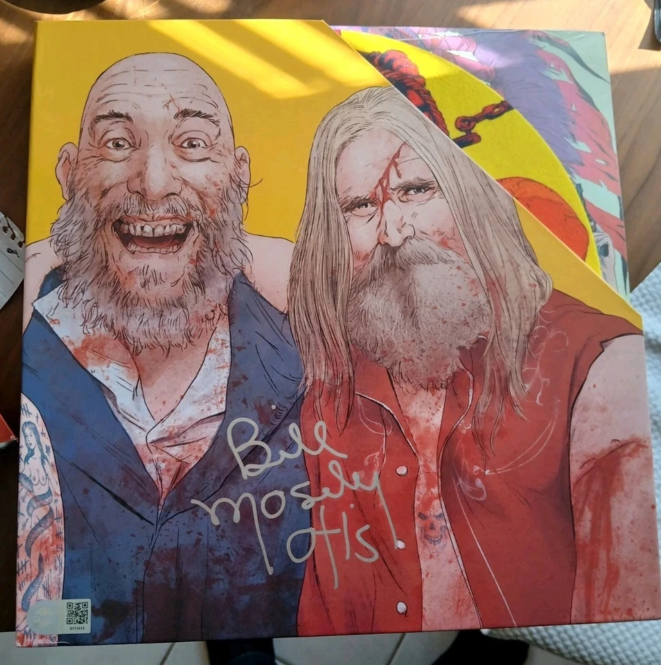 Autographed Bill Mosley Otis Firefly Trilogy Lp Box Set Rob Zombie Vinyl 1000 Og - Image 4 of 4