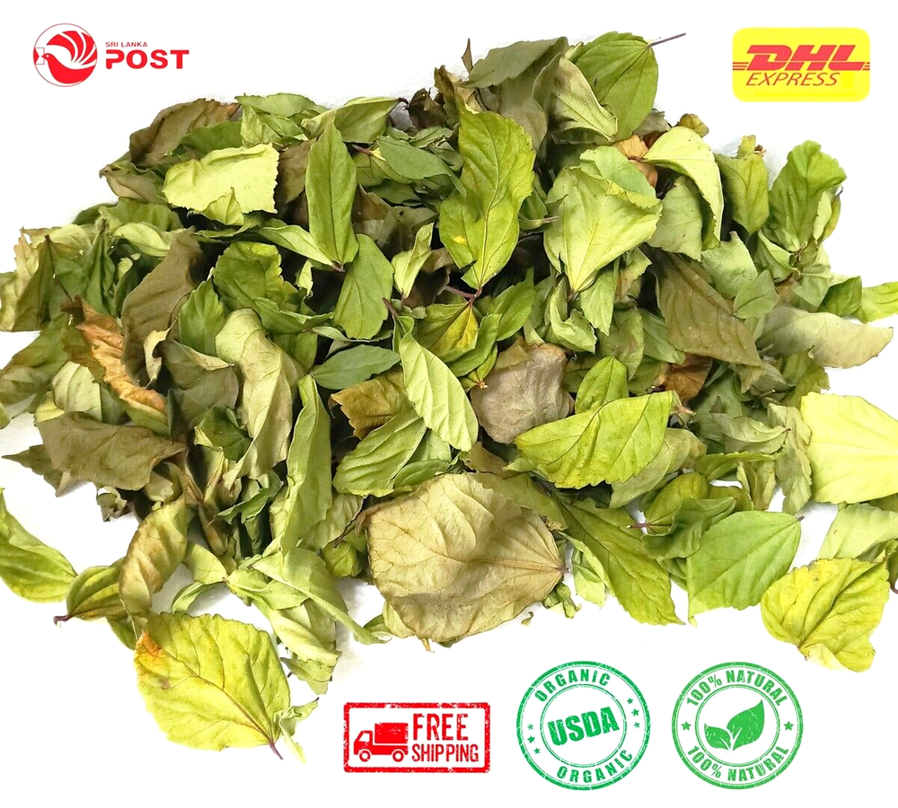 Dried HIBISCUS Leaves GUDHAL leaf Organic Herbs Tea For Healthy Life Hair Care