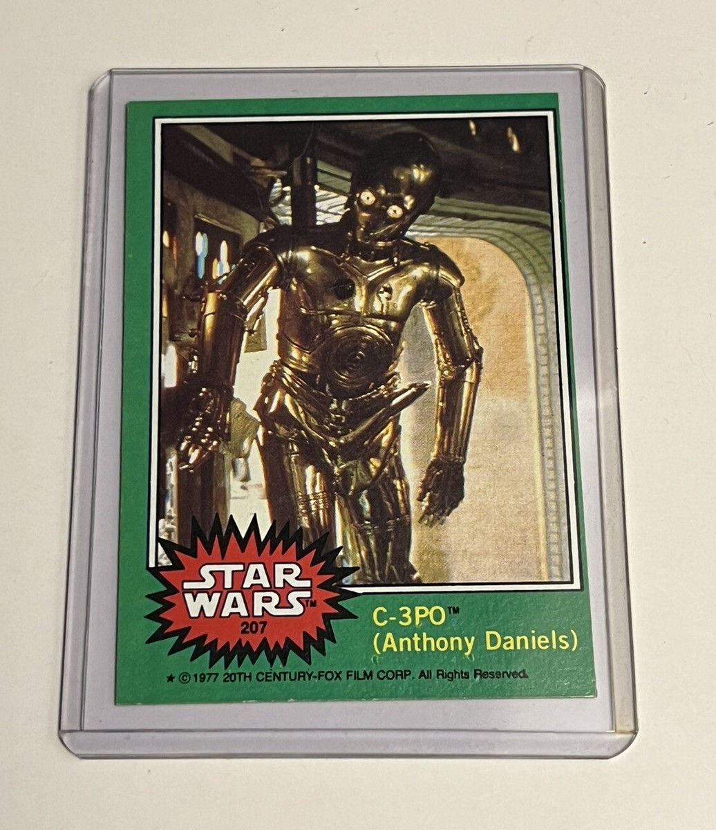 Topps - スケッチカード Topps Star Wars C-3PO Topps Star Wars Saga Ryan Finley C3PO Sketch Card