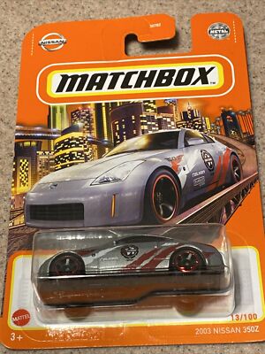 2022 Matchbox Metro 2003 Nissan 350Z Falken Silver #13/100 eBay
