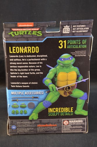 Tortugas Ninja Figura De Acción Leonardo BST AXN Teenage Mutant Ninja Turtles - Imagen 3 de 3
