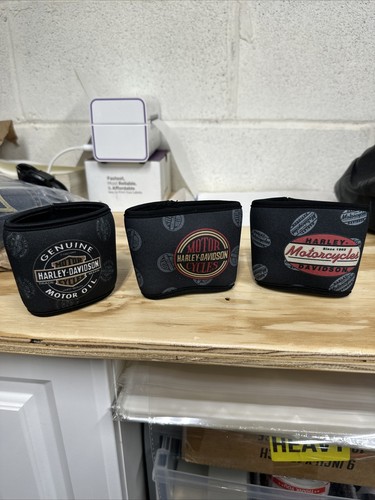 Harley Davidson Wine Glass Cooler Insulator Coozie