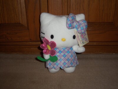 NEW, Holiday Hello Kitty stuffed animal 8'' EASTER Plush