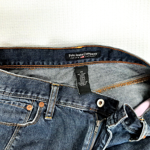 Polo Ralph Lauren donna 28 mini jeans gonna denim pannelli linea A etichetta nera - Foto 2 di 8
