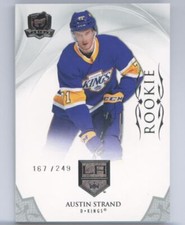 2020-21 Upper Deck The Cup austin Strand Rookie 167/249 Los Angeles Kings
