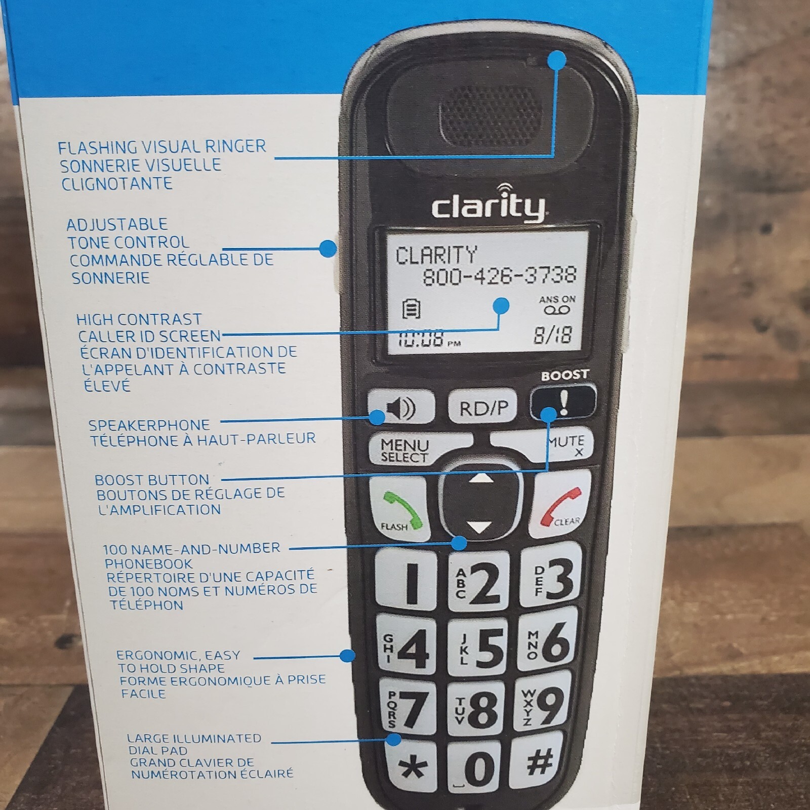 Clarity 53703.000 D703 Amplified Phone eBay